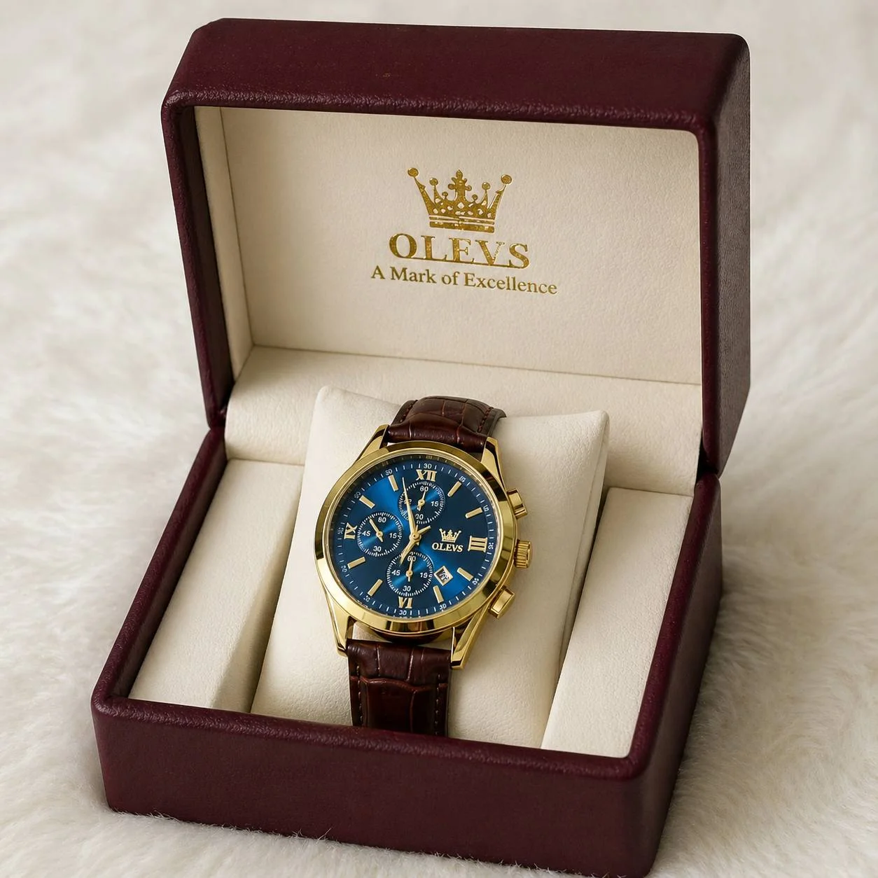 OLV-01 Blue dial