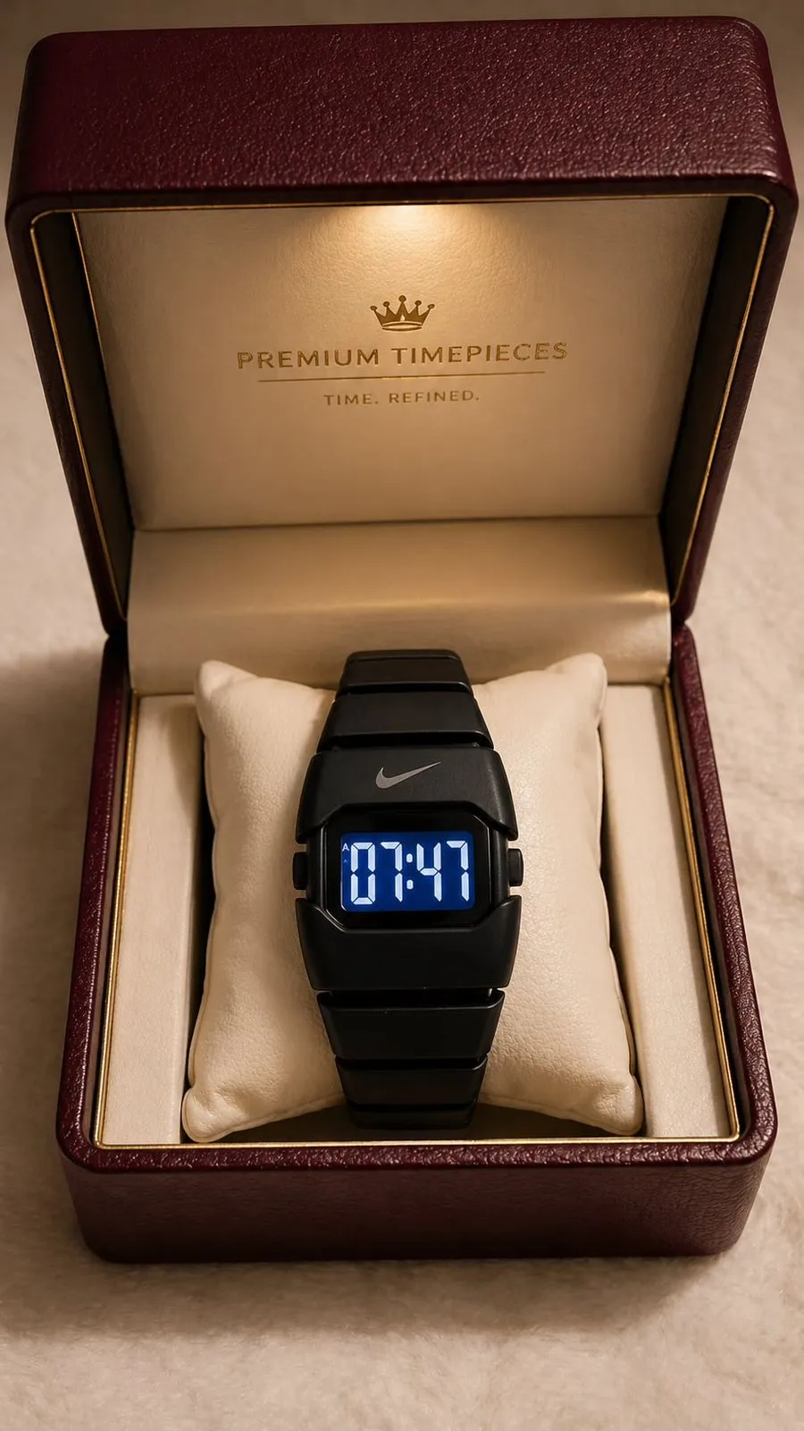 Nike DG01 Line WC0007-001 Wrist Watch for Men- Stealth Black